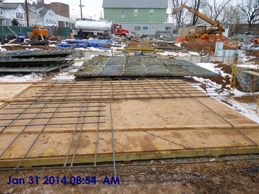 Formwork and Rebar for Ele 4, Stair 2 Shear Walls